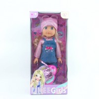 Кукла 36 см, в костюме LIKEE GIRL в кор.24шт