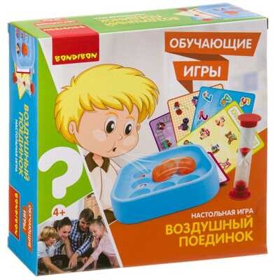 Обучающая настольная игра "ВОЗДУШНЫЙ ПОЕДИНОК" Bondibon арт.ВВ3624